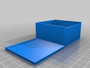 sliderbox01 recipientes personalizado 3d print model - Mito3D