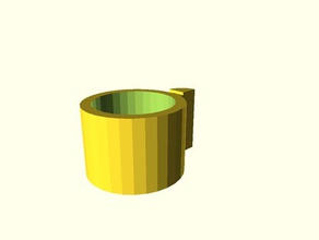 close enough mug sculptures 3d print model - Mito3D