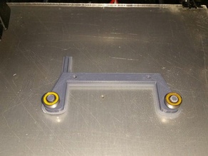 duplicator i3 belt chain relief 3d printer parts wanhao 3d print model - Mito3D