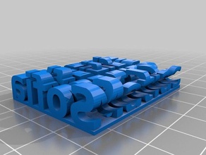 texto est&eacutereo sof&iacutea mat&iacuteas sculture personalizzato 3d print model - Mito3D