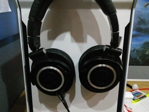 headphone hook audio computer phanteks 3d print model - Mito3D
