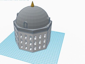 hagia sophia domed building 3d printing church 3d print model - Mito3D