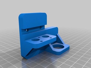 e3d chimera mount sensor i3 18mm printer extruders 3d print model - Mito3D