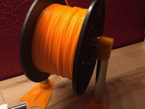 duck feet filament stand 3d printer accessories spool holder 3d print model - Mito3D
