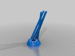 12 pencil holder art tools customized 3d print model - Mito3D