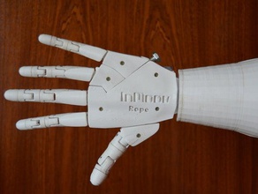 inmoov mano modificados la robótica arduino de prótesis 3d print model - Mito3D