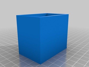 marker holder box office customized 3d print model - Mito3D