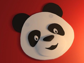 puzzle panda puzzles animal les enfants makeredchallenge jouets 3d print model - Mito3D