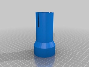 dust adapter 51to33mm sport outdoors customized 3d print model - Mito3D
