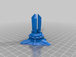 tritium holder sci-fi sculptures 3d print model - Mito3D