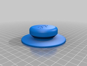 toms bouton du couvercle pot poignée le remplacement pièces 3d print model - Mito3D