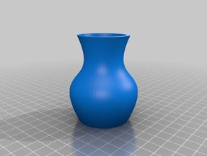bezier vaso de 1 recipientes personalizado 3d print model - Mito3D