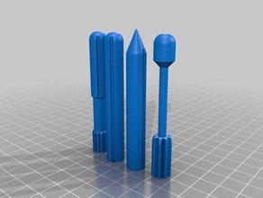 simple nerf de fléchettes outil les titulaires boîtes 3d print model - Mito3D