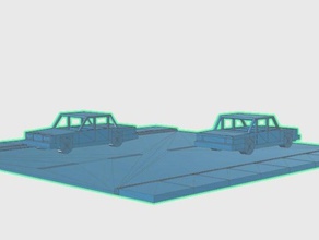 cars driving vehicles 3d print model - Mito3D