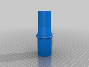 il tubo di aspirazione adattatore model1 parti personalizzato 3d print model - Mito3D