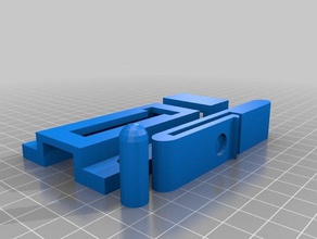 slide lock 3d drucken 3d print model - Mito3D
