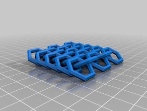 meine angepasste chain mail-mesh-generator kettenhemd Mode 3d print model - Mito3D