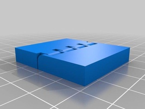 il mio personalizzato cerniera stampabile assemblato unità senza supporto parti 3d print model - Mito3D