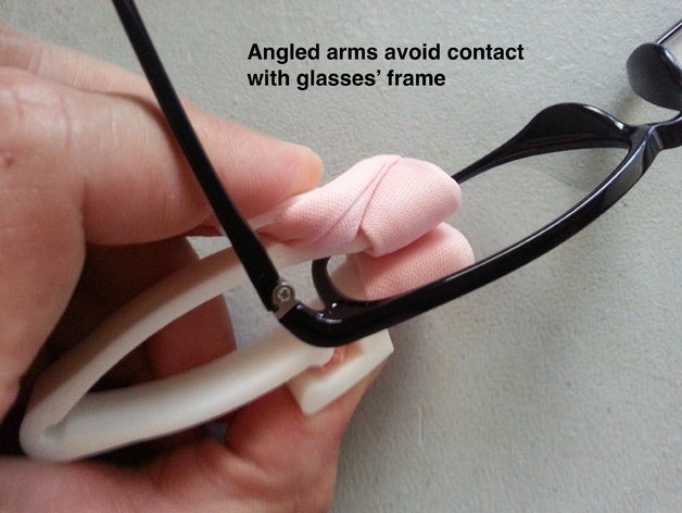 tweezers single print type 3 eyeglass cleaner hand tools 3D print model - Mito3D