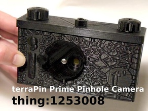terrapin primo 6x6 macchina fotografica a foro stenopeico -120 film camera obscura schlaboratory schlauhaus schlem 3d print model - Mito3D