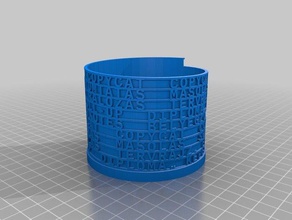 copycatsymbol cilindro matemática a arte personalizado 3d print model - Mito3D