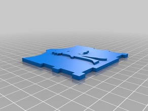 meu deck personalizado caixa de placa face jogos 3d print model - Mito3D