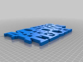 mb tecnologia da variável palavra escultura esculturas personalizado 3d print model - Mito3D