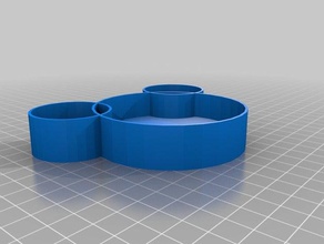 circle organizer household 3d print model - Mito3D