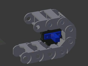 serbatoio di cingoli snap fit driver robotica 3d print model - Mito3D