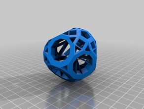 uma coisa louca matemática a arte personalizado 3d print model - Mito3D