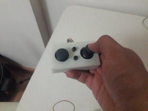 2x joystick de la boîte bricolage 3d print model - Mito3D