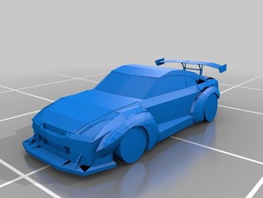 nissan gtr - Spielzeug Spiel Zubehör Auto 3d print model - Mito3D