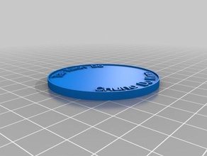 flippin kickin chip coins badges customized 3d print model - Mito3D