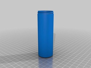 31x1015 my customized container knurled lid containers 3d print model - Mito3D