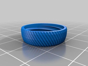 154x788 my customized container knurled lid containers 3d print model - Mito3D