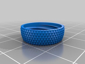 14x386 my customized container knurled lid containers 3d print model - Mito3D