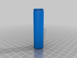 136x646 my customized container knurled lid containers 3d print model - Mito3D