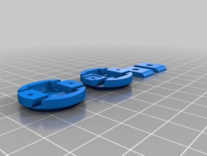 gimbal blocchi di cuffie elettronica 3d print model - Mito3D