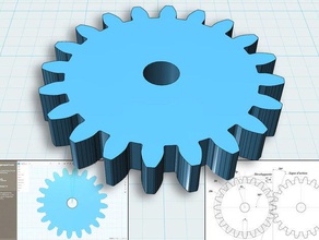 method drawing all gears usable much software 3d printer accessories makergear 3d print model - Mito3D