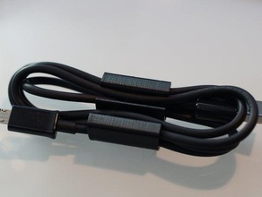 cable clip organizer remix smaller gap 30x30x15 mm organization holder management tie 3d print model - Mito3D