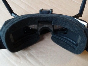 lunettes sky02 v3 skyzone dökün masque rc araçlar 3d print model - Mito3D
