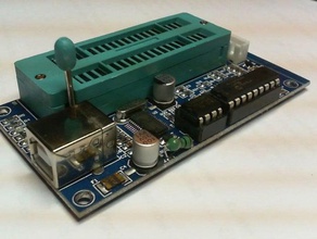 microcontroller programmer k150 bumper other 3d printing electronics enclosure 3d print model - Mito3D