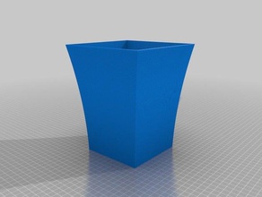popcorn cup decor customized 3d print model - Mito3D