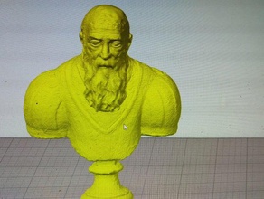 barbudo cara esculturas 3d print model - Mito3D
