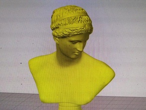 busto donna sculture 3d print model - Mito3D