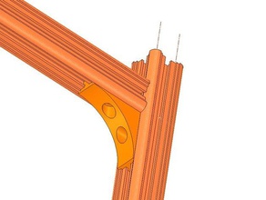 coaxis-s&aumlulen-profil 275 verbinder 3d Drucker Teile 3d print model - Mito3D