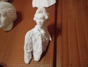 super chique cara esculturas 3d print model - Mito3D