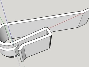 visor clip automotive 3d print model - Mito3D