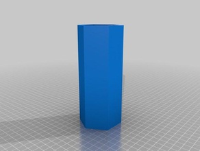 meu personalizados torcida vaso decoração 3d print model - Mito3D