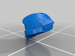 halo reach jfo Helm Kostüm Requisiten 3d print model - Mito3D